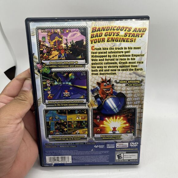 Crash Nitro Kart Sony PlayStation 2, 2003 PS2 Complete with Manual - Tested - Picture 4 of 9